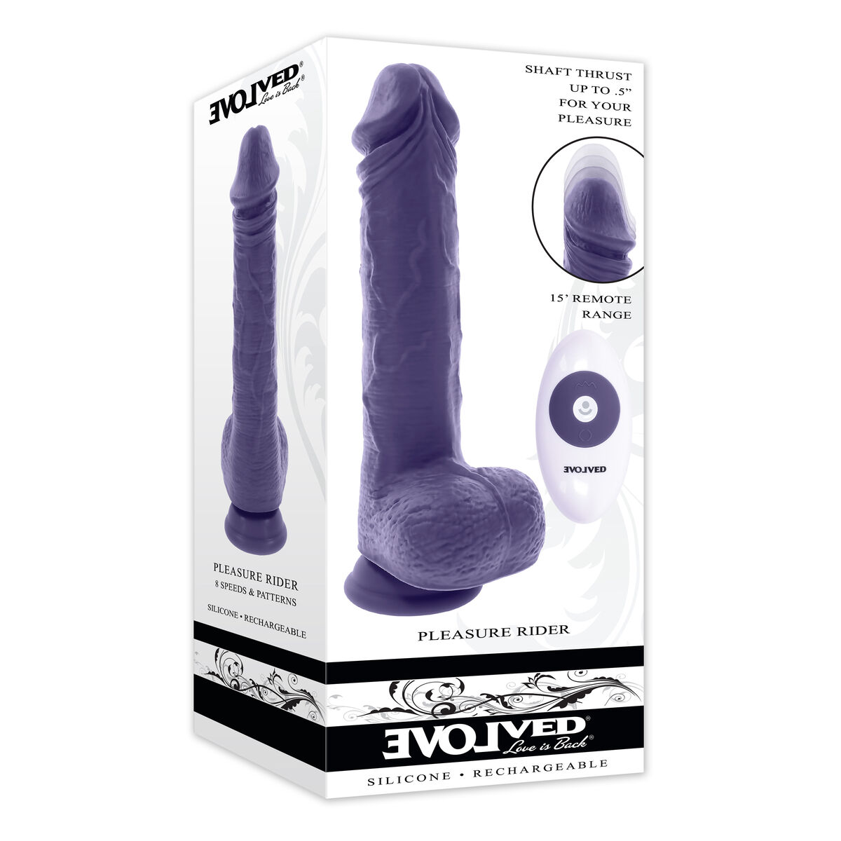 Vibrator Evolved Purpurová